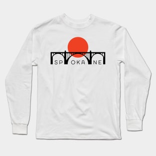 Spokane Sunset Long Sleeve T-Shirt